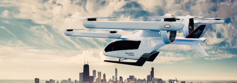 Eve and Republic Airways announce partnership to develop regional operator network of the future with an order for up to 200 eVTOL aircraft