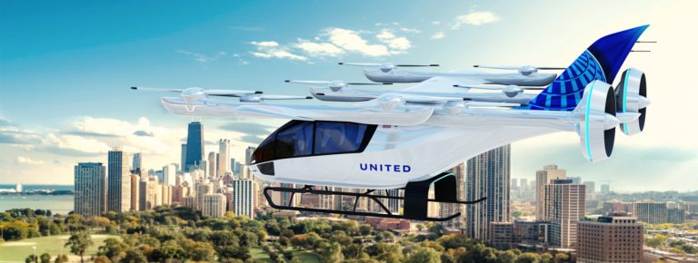 United Invests Another $15 Million in Electric Flying Taxi Market with Eve