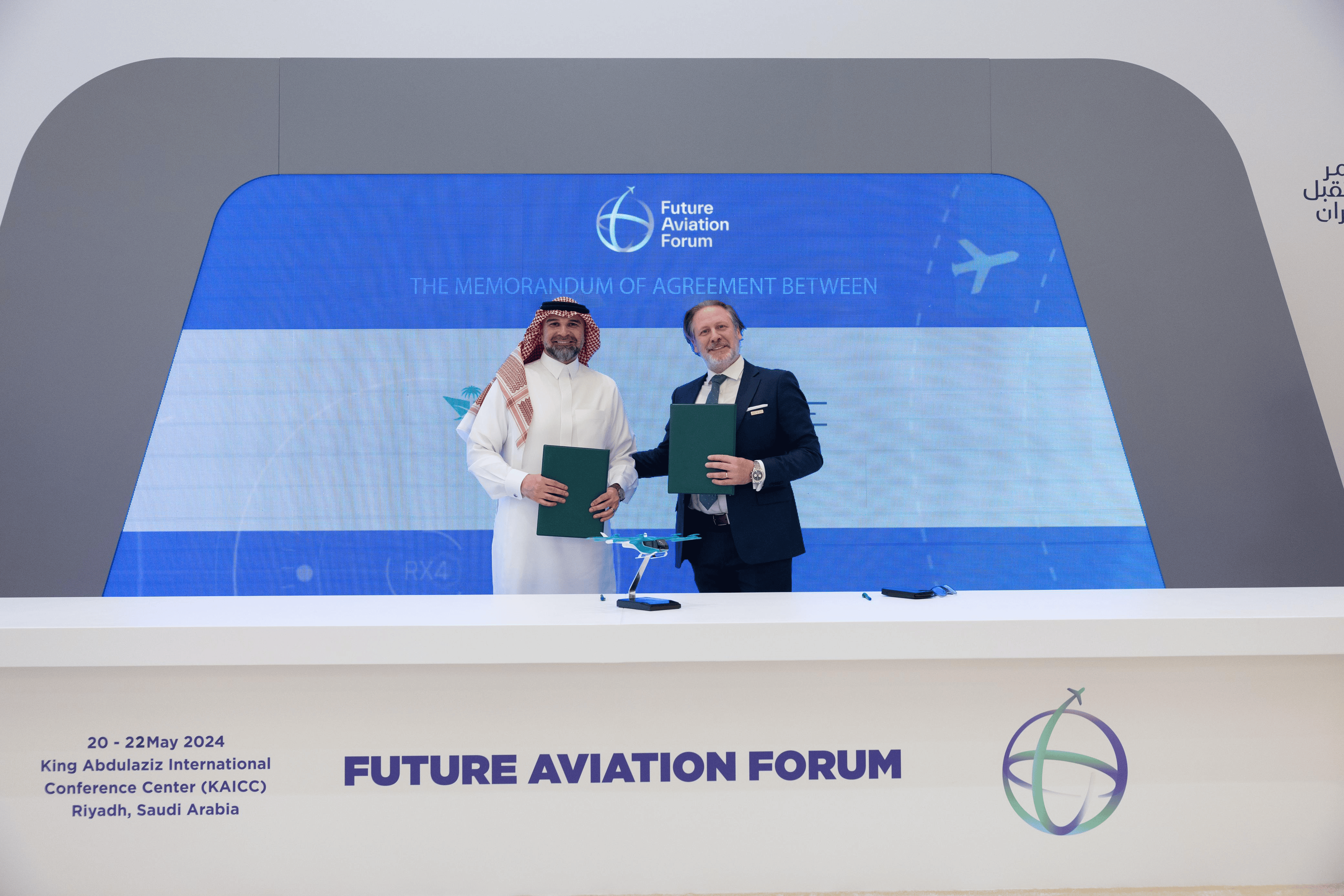 Eve Air Mobility e Saudia Technic assinam MOA para explorar atividades de MRO e remontagem de eVTOL na Arábia Saudita